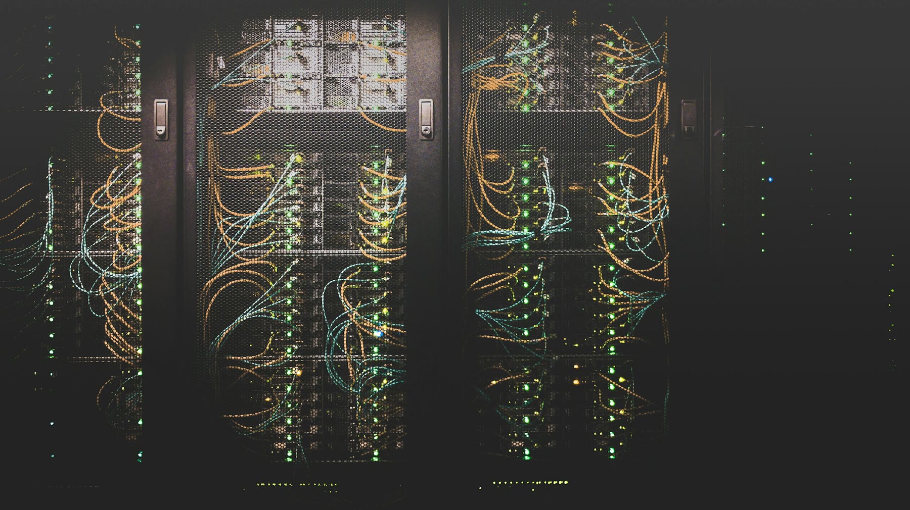Server racks in a data room, the unglamorous side of self-hosting